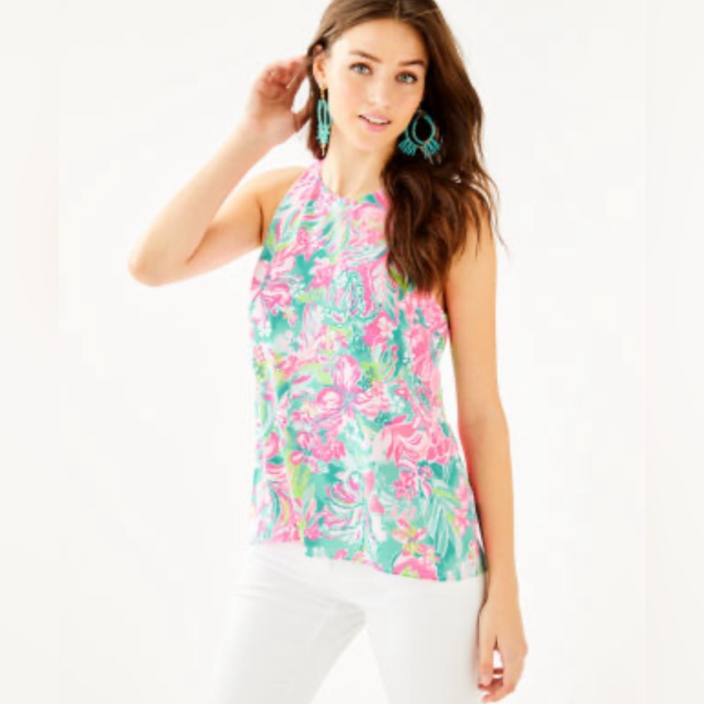 Lilly Pulitzer LYLE HALTER TOP